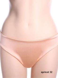 Seta Superior Stretchseide Slip MITICO Einfarbig Von Cotton Club -Modische Unterwäsche seide slip mitico apricot cotton club 1 2 1 1