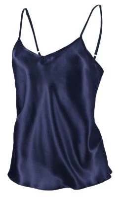 Seidentop SETA No. 6 Uni Von Chiara Fiorini 26 Seidentop SETA No. 6 Uni Von Chiara Fiorini -Modische Unterwäsche seide spaghetti top gc184 marine chiara fiorini 2