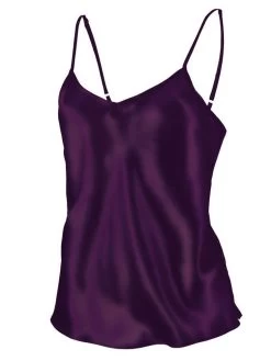 Seidentop SETA No. 6 Uni Von Chiara Fiorini 27 Seidentop SETA No. 6 Uni Von Chiara Fiorini -Modische Unterwäsche seide spaghetti top gc184 sangria chiara fiorini 2