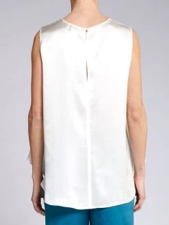 Seidentop BIANCA Von Vivis -Modische Unterwäsche seide top bianca weiss vivis 2 1 1 1