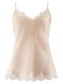 100% Seide Top TOI MON AMOUR Klassische Farben Von Aubade -Modische Unterwäsche seide top ms38 goldsand 1 soie d amour aubade 2 1 1