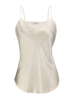 100% Seide Trägertop KLASSIK SATIN Unifarben Von Eva B. Bitzer -Modische Unterwäsche seide traegertop 27318213 champagner eva bitzer 1 1 1