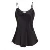 100% Seide Trägertop KLASSIK SATIN Viele Farben Von Eva B. Bitzer -Modische Unterwäsche seide traegertop 27318213 schwarz eva bitzer 1 3