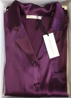 Seide Pyjama 2-tlg. SETA No. 9 Von Chiara Fiorini 30 Seide Pyjama 2-tlg. SETA No. 9 Von Chiara Fiorini -Modische Unterwäsche seidenpyjama sangria gc180 chiara fiorini 11 1