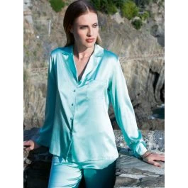 Seide Pyjama 2-tlg. SETA No. 9 Von Chiara Fiorini 3 Seide Pyjama 2-tlg. SETA No. 9 Von Chiara Fiorini