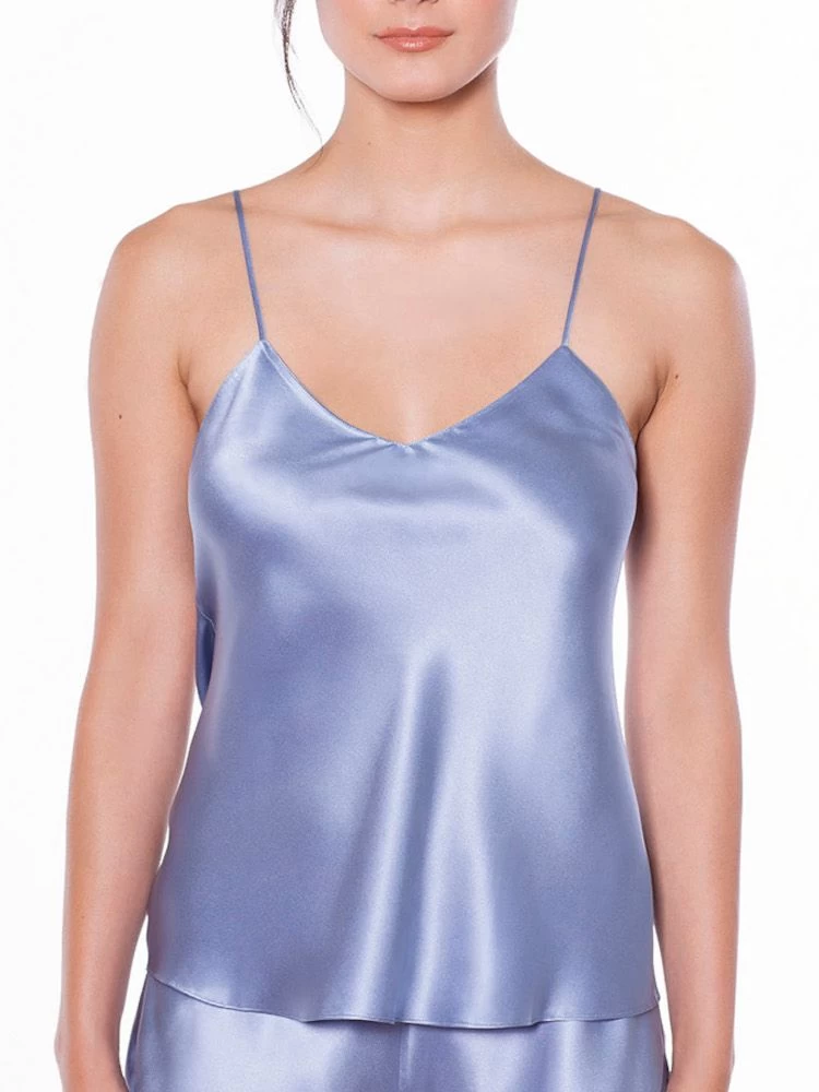 Seidentop 100% Seide CLASSICO Von Luna Di Seta - Viele Farben 9 Seidentop 100% Seide CLASSICO Von Luna Di Seta - Viele Farben – Bild 7