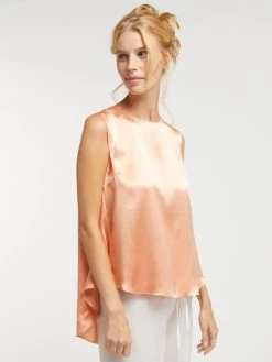 Seidentop BIANCA Von Vivis -Modische Unterwäsche seidentop bianca v00391 salmone vivis 4 1 1