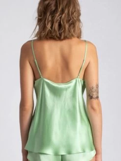 Seidentop CARLA Von Vivis -Modische Unterwäsche seidentop carla mint v00001 sage vivis