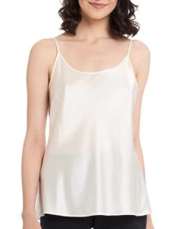 Seidentop SEDUZIONE DI SETA Von Gattina Satin -Modische Unterwäsche seidentop champagner weiss 381480 seduzione di seta gattina 1 1