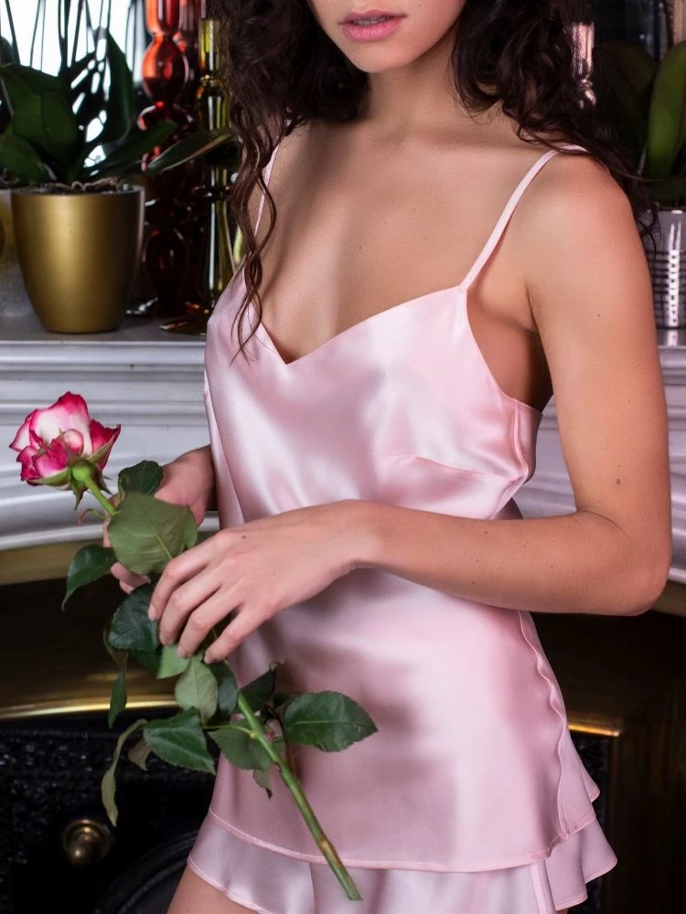 Seidentop 100% Seide ODON Elegant Von Marjolaine 12 Seidentop 100% Seide ODON Elegant Von Marjolaine – Bild 10