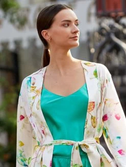 Seidentop 100% Seide CLASSICO Von Luna Di Seta - Viele Farben 41 Seidentop 100% Seide CLASSICO Von Luna Di Seta - Viele Farben -Modische Unterwäsche seidentop vlst08005 jade gruen luna di seta 3 2 1 1