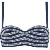 Bandeau Bikini SEXY BADASS Blau-weiss 2 Tlg. Von Marlies Dekkers
