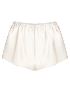 100% Seide Shorts CLASSICO Von Luna Di Seta -Modische Unterwäsche shorts damen seide vlst08006 elfenbein weiss luna di seta 3