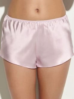 100% Seide Shorts CLASSICO Von Luna Di Seta -Modische Unterwäsche shorts damen seide vlst08006 flieder rose petal luna di seta 3