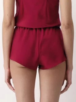 100% Seide Shorts CLASSICO Von Luna Di Seta -Modische Unterwäsche shorts damen seide vlst08006 rouge luna di seta