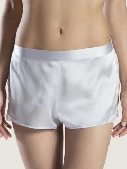 100% Seide Shorts SOIE D´AMOUR Fein Aubade -Modische Unterwäsche shorts seide silber ms61 soie d amour aubade 2 1 1 1