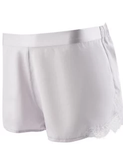 100% Seide Shorts SOIE D´AMOUR Fein Aubade -Modische Unterwäsche shorts seide silber ms61 soie d amour aubade 1 1 1