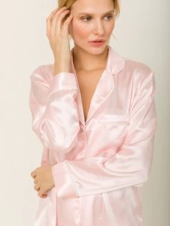 100% Seide Sleepshirt CAMILLA UNI Von Radice -Modische Unterwäsche sleepshirt seide camilla candy rose rosa radice 5