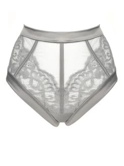 Spitze Hoher Slip MARLENE Von Prelude Milano -Modische Unterwäsche slip grau yd303 prelude 3 1