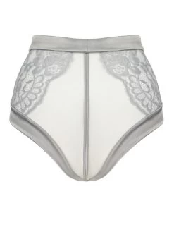 Spitze Hoher Slip MARLENE Von Prelude Milano -Modische Unterwäsche slip grau yd303 prelude 4 1