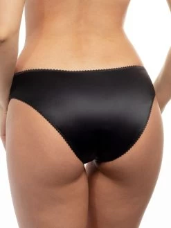 Satin Slip MARLENE Von Prelude Milano -Modische Unterwäsche slip schwarz yd300 prelude 2 5 1