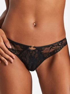 Hüftslip PRECIOUS TALE Mit Leavers Spitze Von Aubade -Modische Unterwäsche slip spitze re20 schwarz precious tale aubade