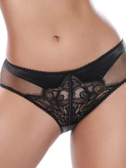 Slip VALSE Spitze Und Satin Von Prelude Milano 14 Slip VALSE Spitze Und Satin Von Prelude Milano -Modische Unterwäsche slip spitze satin yd322 schwarz prelude milano 4 5