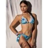 Triangel Bikini FIORDALISO Blau-weiß Von Cotton Club Mare