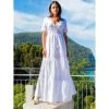 Sommerkleid Mit Spitze ARIANNA Lang Weiß Von Laetitia Beachwear 1 Sommerkleid Mit Spitze ARIANNA Lang Weiß Von Laetitia Beachwear -Modische Unterwäsche sommerkleid weiss lang a141 arianna laetitia beachwear