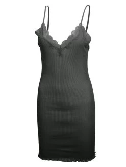 70% Seide 30% Baumwolle Spaghettiträger Nachthemd RIPP Von Eva B. Bitzer 9 70% Seide 30% Baumwolle Spaghettiträger Nachthemd RIPP Von Eva B. Bitzer -Modische Unterwäsche spaghetti unterkleid schwarz 27338278 jersey rip eva b bitzer