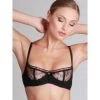 Spitze Balconette-BH Schwarz Von Prelude Milano -Modische Unterwäsche spitze bh ys258 schwarz prelude