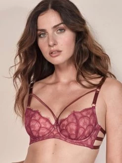 Spitze Bügel-BH DIANA Von Diamor -Modische Unterwäsche spitze buegel bh diana 7544 d218 altrosa diamor 1 1