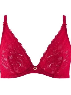 Bügel-BH ROSESSENCE HK Spitze Von Aubade -Modische Unterwäsche spitze dessous hk12 1 gala rot rosessence aubade 14 1