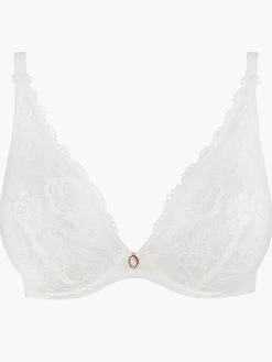 Bügel-BH ROSESSENCE HK Spitze Von Aubade -Modische Unterwäsche spitze dessous hk12 1 opal weiss rosessence aubade 14 1