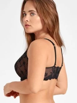 Bügel-BH SOFTESSENCE TM Spitze Von Aubade -Modische Unterwäsche spitze dessous tmf12 noir 3 2 softessence aubde 26