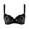 Halbschale BH SOFTESSENCE TM Spitze Von Aubade -Modische Unterwäsche spitze dessous tmn04 noir 1 softessence aubde