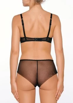 Tüllspitze Push-Up BH CRAVACHE Von Millesia -Modische Unterwäsche spitze lingerie cravache m1032 m1060 schwarz millesia 1