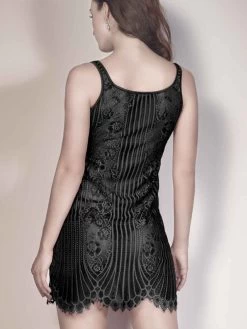 Spitze Negligé JOSEPHINE Von Escora -Modische Unterwäsche spitze neglige schwarz 1708 e264 400 josephine escora 2 1