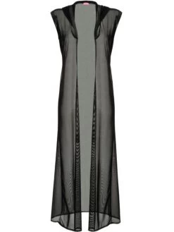 Strandkaftan GLAM GODESS BLACK ROBE Von Eniqua -Modische Unterwäsche strand robe schwarz glam glitter godess 318054 eniqua 3