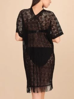 Spitze Strandtunika YLEE 23 Von Pain De Sucre 15 Spitze Strandtunika YLEE 23 Von Pain De Sucre -Modische Unterwäsche strand tunika ylee spitze schwarz pain de sucre