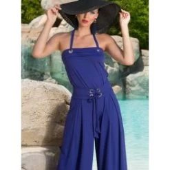 Strand-Hose NAVY Von Cotton Club Mare