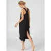 Strandkleid Lang APRIL BLOOMS Schwarz Von Donna Karan Sleepwear -Modische Unterwäsche strandkleid schwarz di366999 donna karan 2