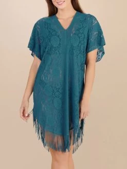 Spitze Strandtunika JESSE 20 Einfarbig Von Pain De Sucre -Modische Unterwäsche strandtunika spitze jesse persan pain de sucre 2