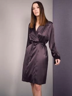 Stretchseide Kimono SLOANE STREET Exclusiv Eva B. Bitzer -Modische Unterwäsche stretch seide morgenmantel exclusiv 27319263 terra eva bitzer 2