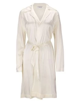 Stretchseide Kimono SLOANE STREET Exclusiv Eva B. Bitzer -Modische Unterwäsche stretch seide morgenmantel exclusiv 27319263 weiss eva bitzer