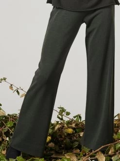 Merino Wolle-Seide LOUNGEWEAR HOSE Von Oscalito -Modische Unterwäsche strickhose gr n 5681 oscalito 5