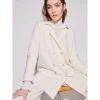 Strickjacke WOLLMIX Mit Knöpfen Von Chiara Fiorini -Modische Unterwäsche strickjacke wollmix panna cf1338 chiara fiorini