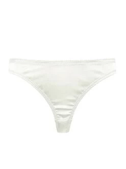 Satin String CATHY Von Cadolle -Modische Unterwäsche string cathy satin ivoire 1110sp cadolle 2