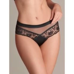 Spitze Brasiliana String Schwarz Von Prelude Milano