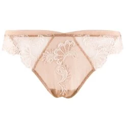 String DRESSING FLORAL Tüll Von Lise Charmel -Modische Unterwäsche string tuell acc0088 nude dressing floral lise charmel 2